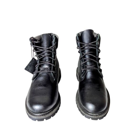 TIMBERLAND Earthkeepers 6 Inch Premium Waterproof Leather Boot In Black Size 6M - Picture 5 of 9